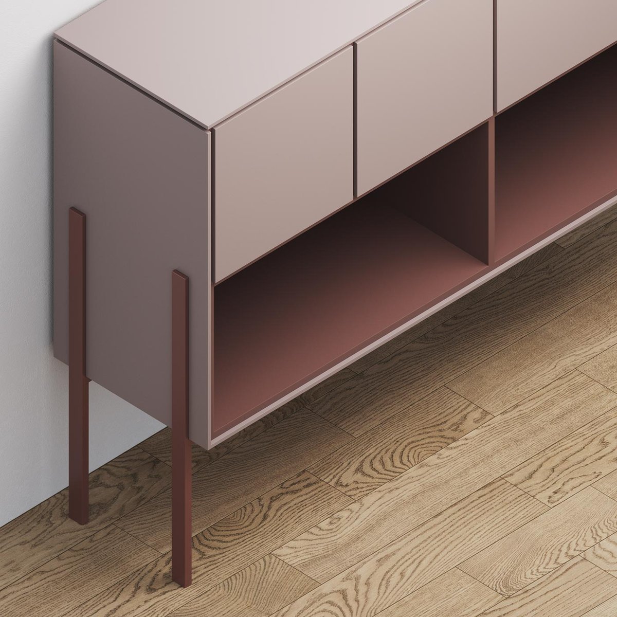 Locker 4.5, Sandy Lilac, view 2