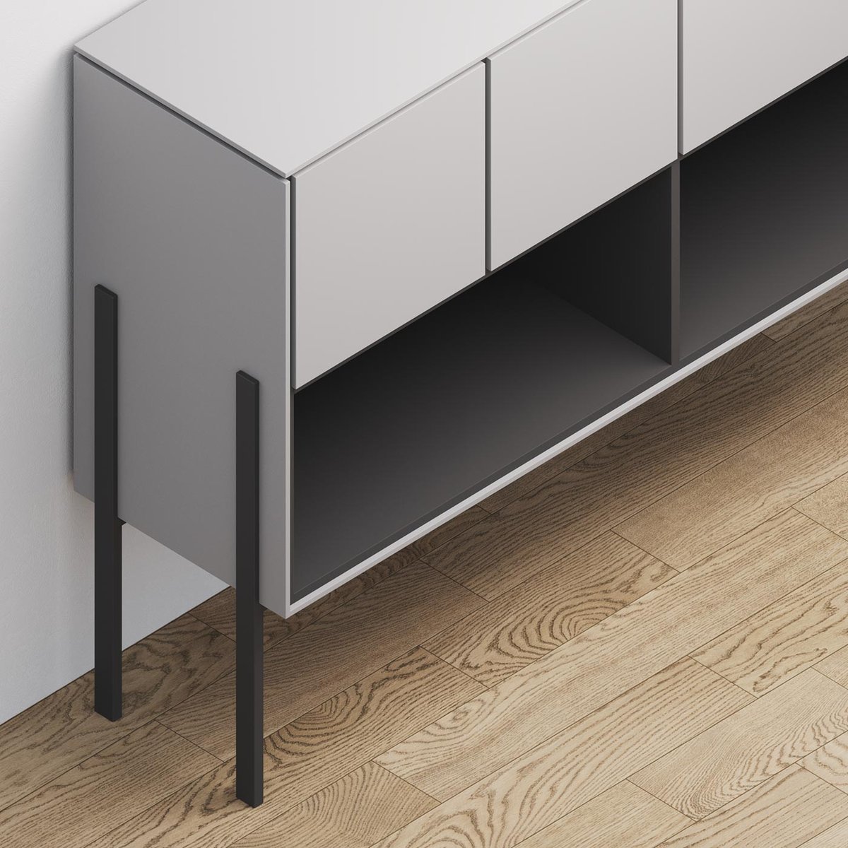 Locker 4.5, Mineral Gray, view 2