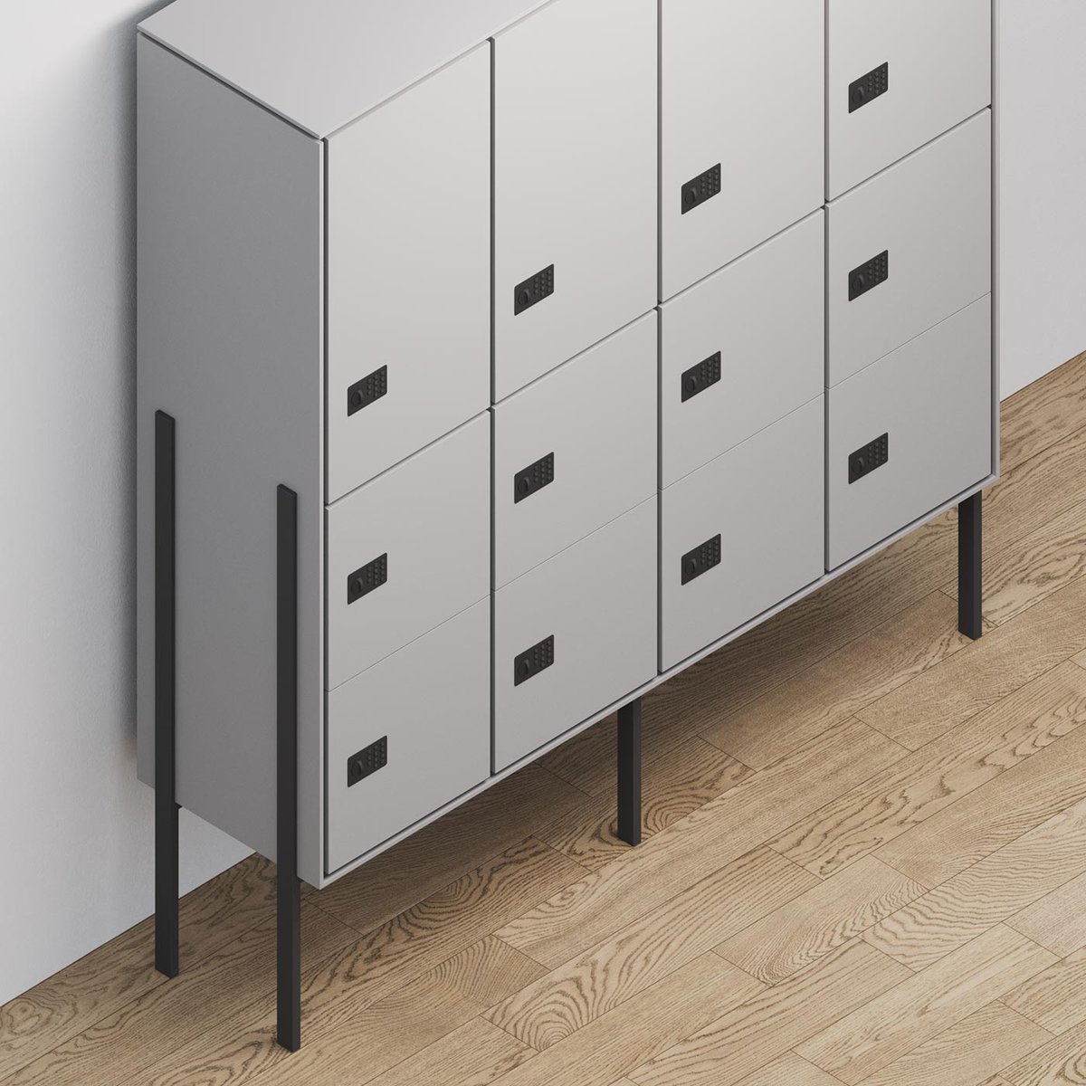 Locker 12.0, Mineral Gray, view 4